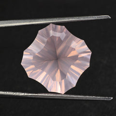 ROSE QUARTZ CONCAVE (90 CUT) CUSHION 15MM 12.90 Cts.