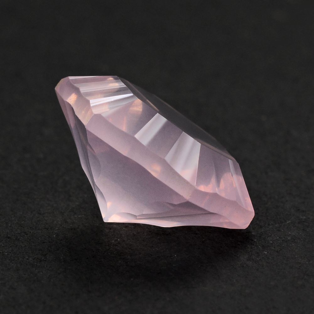 ROSE QUARTZ CONCAVE SPLENDOR CUT HEXAGON 16MM 14.53 Cts.