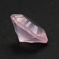 ROSE QUARTZ CONCAVE SPLENDOR CUT HEXAGON 16MM 14.53 Cts.