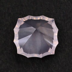 ROSE QUARTZ CONCAVE (90 CUT) CUSHION 12MM 6.15 Cts.