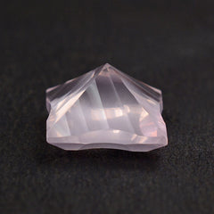 ROSE QUARTZ CONCAVE CUT SQUARE 12MM 6.45 Cts.