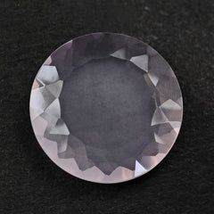 ROSE QUARTZ CONCAVE ROUND FLAT COIN 15MM 6.27 Cts.