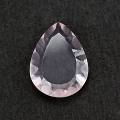 ROSE QUARTZ CONCAVE PEAR FLAT 16X12MM 5.05 Cts.