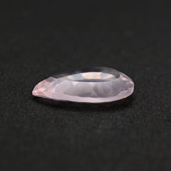ROSE QUARTZ CONCAVE PEAR FLAT 16X12MM 5.05 Cts.