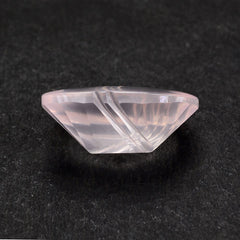 ROSE QUARTZ BUFFTOP EVIL EYE OVAL 20X15MM 15.43 Cts.