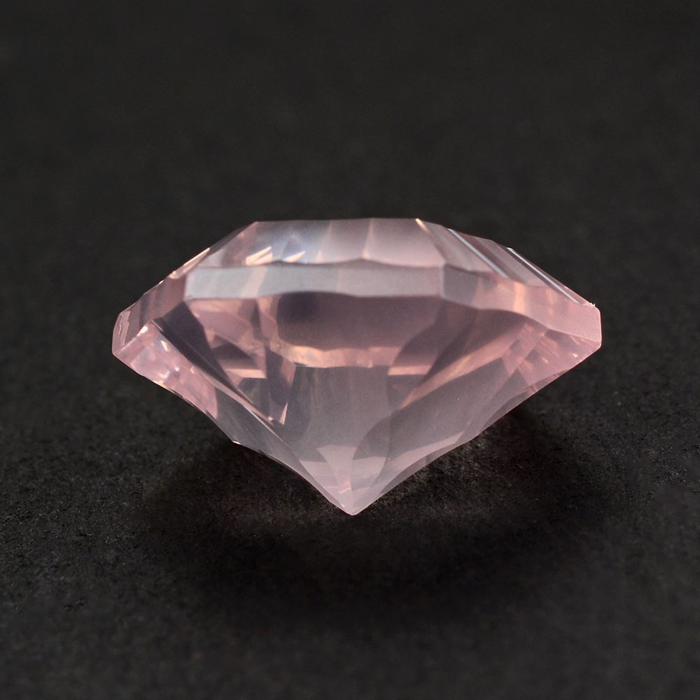 ROSE QUARTZ CONCAVE SPLENDOR CUT HEXAGON 16MM 14.25 Cts.