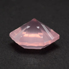 ROSE QUARTZ CONCAVE SPLENDOR CUT HEXAGON 16MM 14.37 Cts.