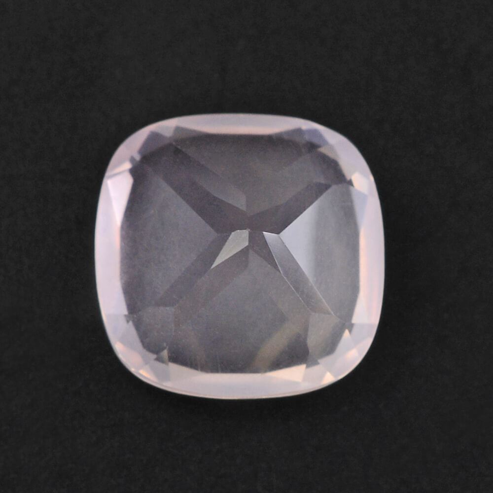 ROSE QUARTZ CUT CUSHION 9MM 3.06 Cts.