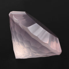 ROSE QUARTZ NIRVANA CUT ROUND (SEMI-MILKY) (NICE COLOR) 15MM 10.75 Cts.