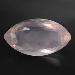 ROSE QUARTZ MARQUISE (CHOPASA) (SIDE DRILL) (SEMI-MILKY) (NICE COLOR) 16X7MM 6.5 Cts.