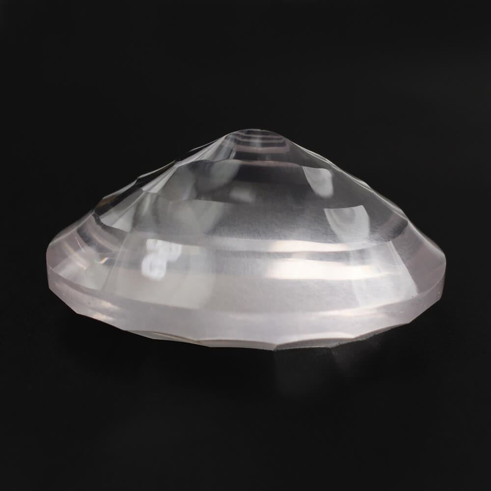 ROSE QUARTZ SWIRL CUT OVAL TRANSPARENT (MEDIUM) 16X12MM 8.20 Cts.