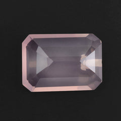 ROSE QUARTZ CUT OCTAGON (HALF DRILL) TRANSPARENT (NICE) 14X10MM 6.10 Cts.