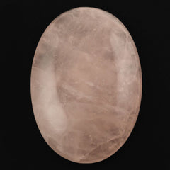 ROSE QUARTZ OVAL CAB (MILKY) 40X28MM 75.93 Cts.