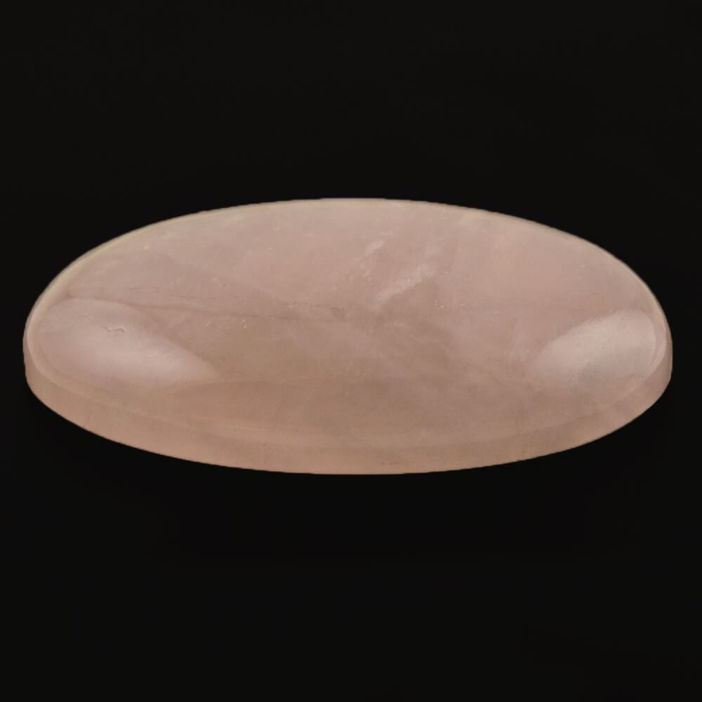 ROSE QUARTZ OVAL CAB (MILKY) 40X28MM 75.93 Cts.