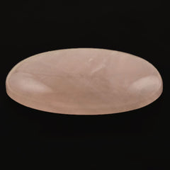 ROSE QUARTZ OVAL CAB (MILKY) 40X28MM 75.93 Cts.