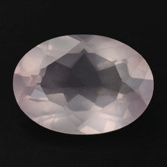 ROSE QUARTZ CUT OVAL TRANSPARENT (MEDIUM) 14X10MM 4.98 Cts.