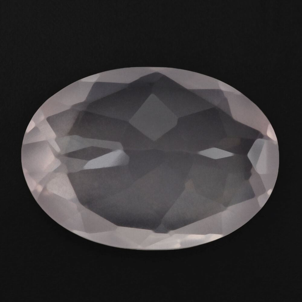 ROSE QUARTZ CUT OVAL TRANSPARENT (MEDIUM) 14X10MM 4.98 Cts.