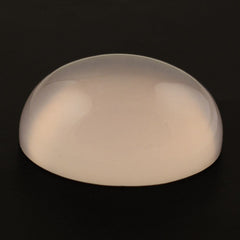 ROSE QUARTZ OVAL CAB (SEMI-MILKY) (NICE COLOR) 18X15MM 16.29 Cts.