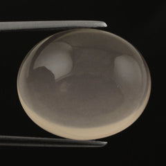 ROSE QUARTZ OVAL CAB (SEMI-MILKY) (NICE COLOR) 18X15MM 16.29 Cts.