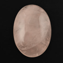 ROSE QUARTZ OVAL CAB (MILKY) 28X20MM 37.15 Cts.
