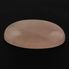 ROSE QUARTZ OVAL CAB (MILKY) 28X20MM 37.15 Cts.