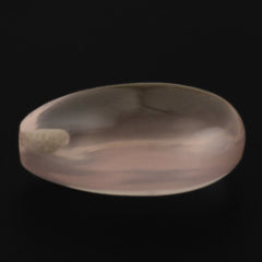 ROSE QUARTZ LENTIL PEAR (HALF DRILL) TRANSPARENT (MEDIUM) 14X9MM 5.81 Cts.