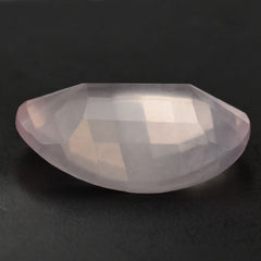 ROSE QUARTZ STEP CUT OVAL TRANSPARENT NICE 18X13MM 8.59 Cts.