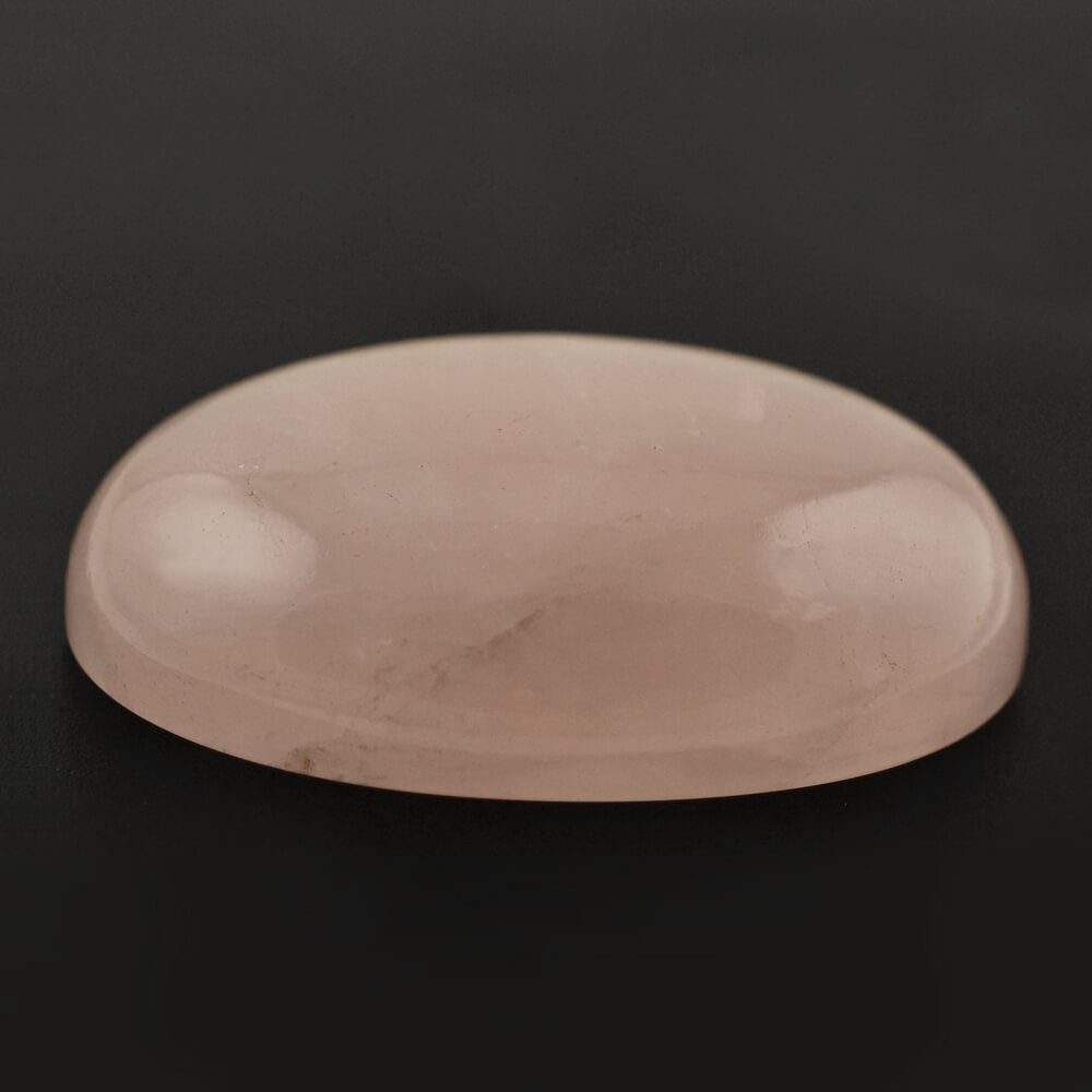 ROSE QUARTZ OVAL CAB (MILKY) 28X20MM 37.20 Cts.