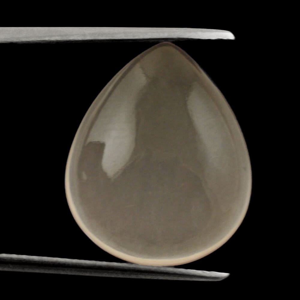 ROSE QUARTZ PEAR CAB (SEMI-MILKY) (NICE COLOR) 18X15MM 11.65 Cts.