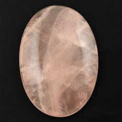 ROSE QUARTZ OVAL CAB (MILKY) 40X28MM 76.64 Cts.