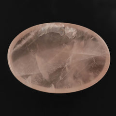 ROSE QUARTZ OVAL CAB (MILKY) 40X28MM 76.64 Cts.