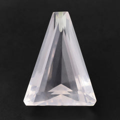 ROSE QUARTZ CUT TRAPEZOID (SEMI-MILKY) (NICE COLOR) 20X15MM 11.72 Cts.