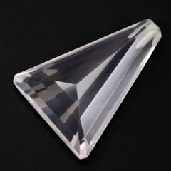 ROSE QUARTZ CUT TRAPEZOID (SEMI-MILKY) (NICE COLOR) 20X15MM 11.72 Cts.