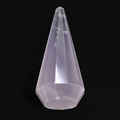 ROSE QUARTZ LONG FACETED DROPS 35X15MM 39.98 Cts.
