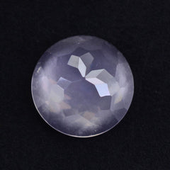 ROSE QUARTZ FLOWER CUT ROUND CAB 5MM 0.40 Cts.