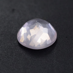 ROSE QUARTZ FLOWER CUT ROUND CAB 5MM 0.40 Cts.
