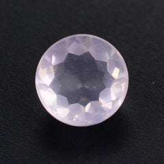 ROSE QUARTZ FLOWER CUT ROUND CAB 5MM 0.40 Cts.