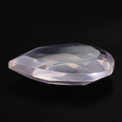 ROSE QUARTZ BOTH SIDE TABLE CUT PEAR 12X10MM 2.08 Cts.