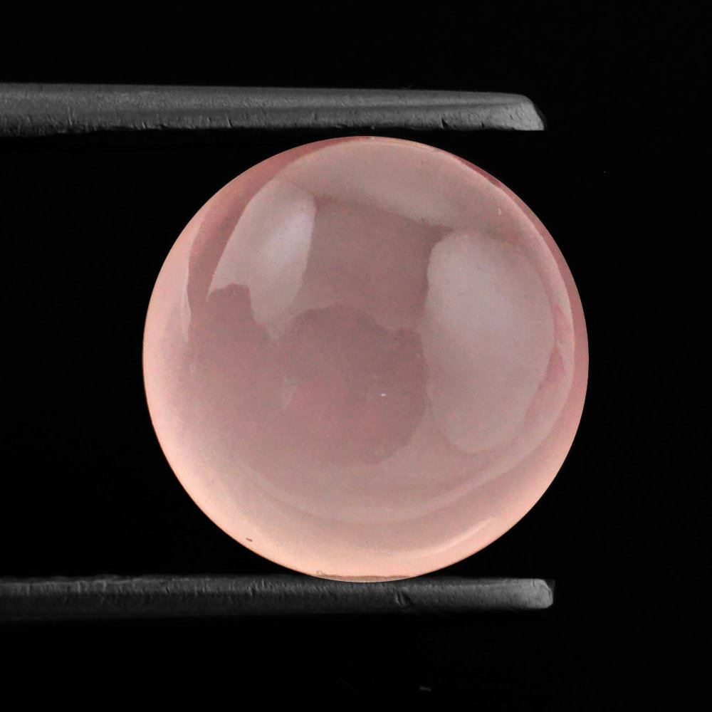 ROSE QUARTZ BOTTLE CORK 9.80MM 4.89 Cts.