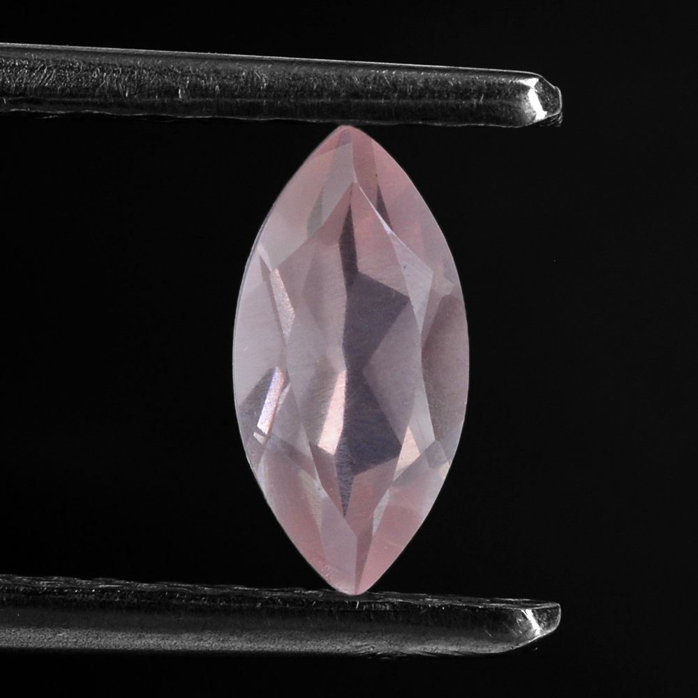 ROSE QUARTZ CUT MARQUISE 8X4MM 0.53 Cts.