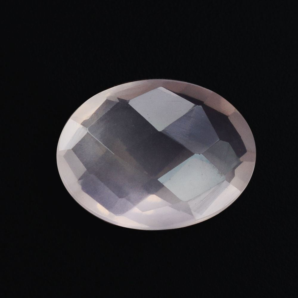 ROSE QUARTZ BRIOLETTE OVAL 8X6MM 1.05 Cts.