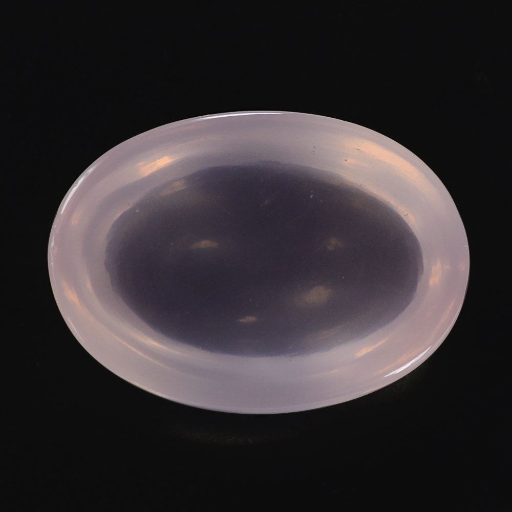ROSE QUARTZ OVAL CAB (SEMI-MILKY) 18X13MM 12.90 Cts.