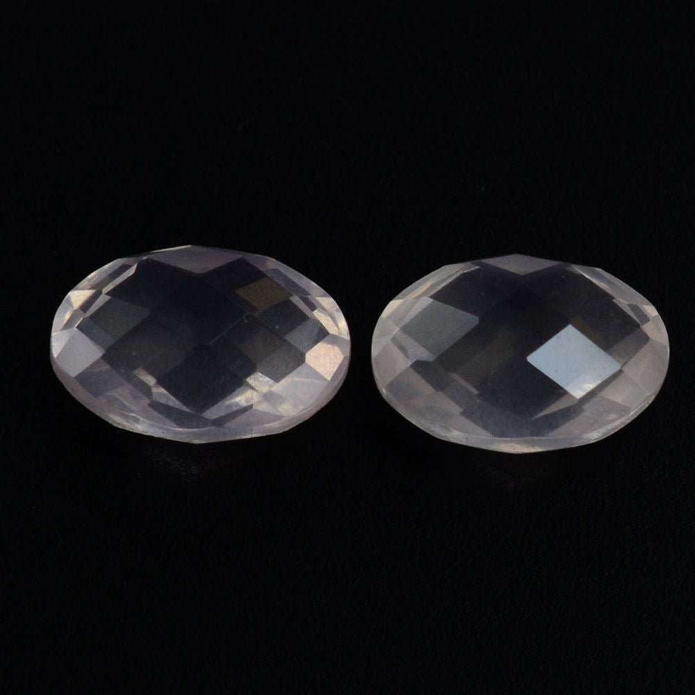 ROSE QUARTZ BRIOLETTE OVAL 6X4MM 0.51 Cts.