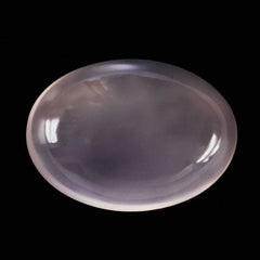 ROSE QUARTZ OVAL CAB (MILKY) 18X13MM 13.15 Cts.