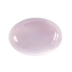 ROSE QUARTZ OVAL CAB (MILKY) 18X13MM 13.15 Cts.
