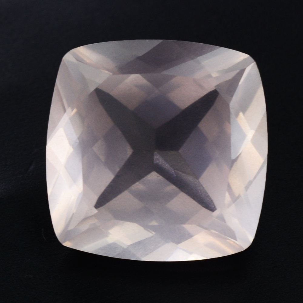 ROSE QUARTZ CUT CUSHION 14MM 10.65 Cts.