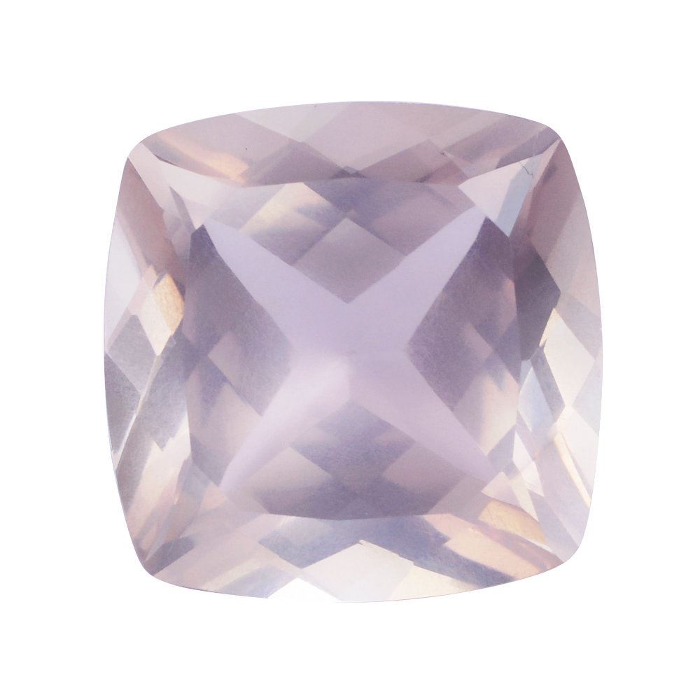 ROSE QUARTZ CUT CUSHION 14MM 10.65 Cts.