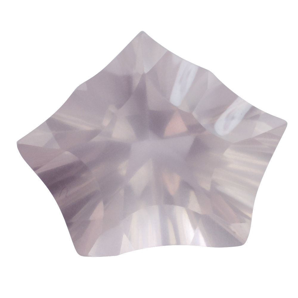 ROSE QUARTZ CONCAVE CUT PENTAGON (DES#8) 16X13MM 7.41 Cts.