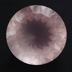ROSE QUARTZ CONCAVE CUT ROUND (DES#46) 15MM 11.65 Cts.