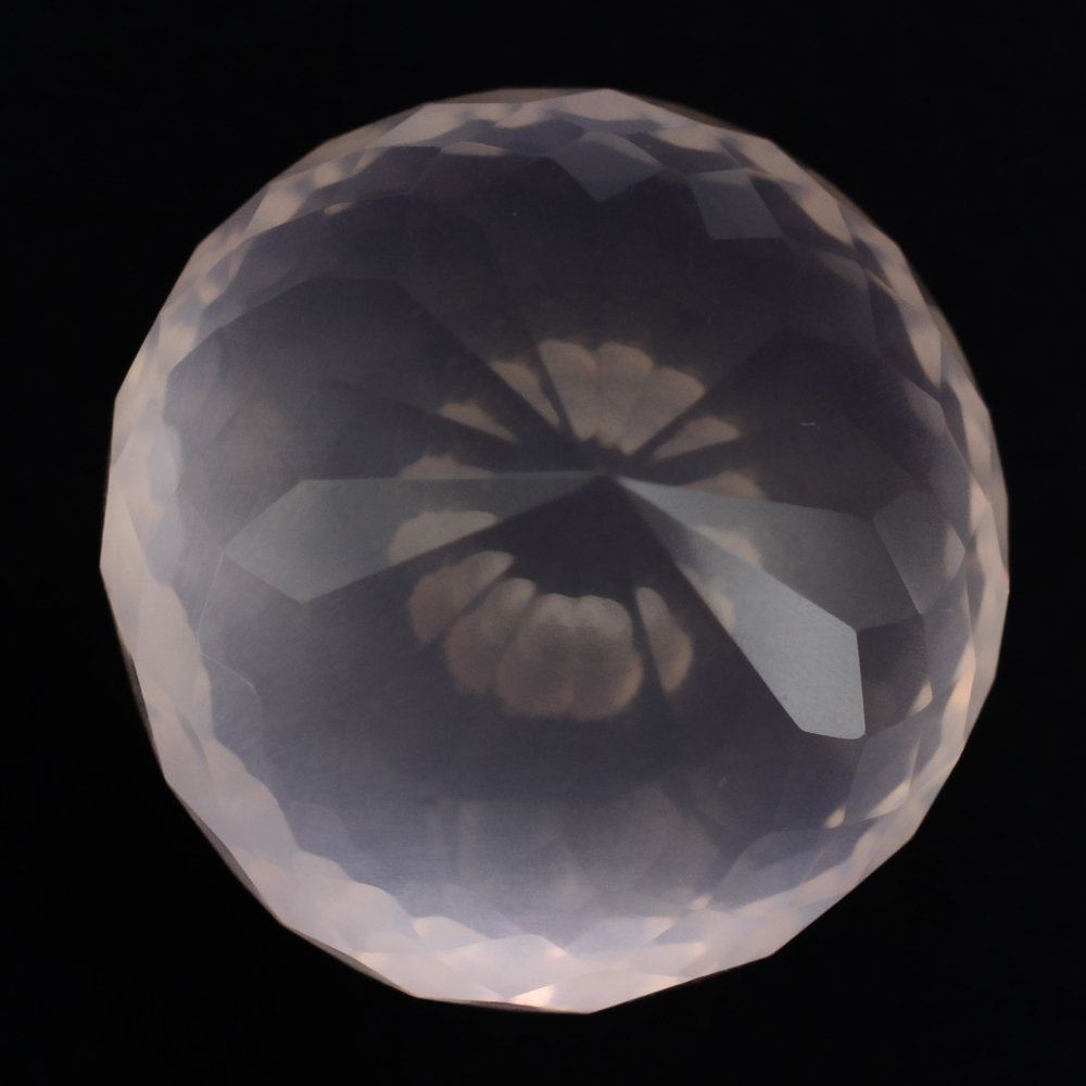 ROSE QUARTZ ONION DROPS (DES#150) (HALF DRILL) 11.50X9.50MM 7.80 Cts.